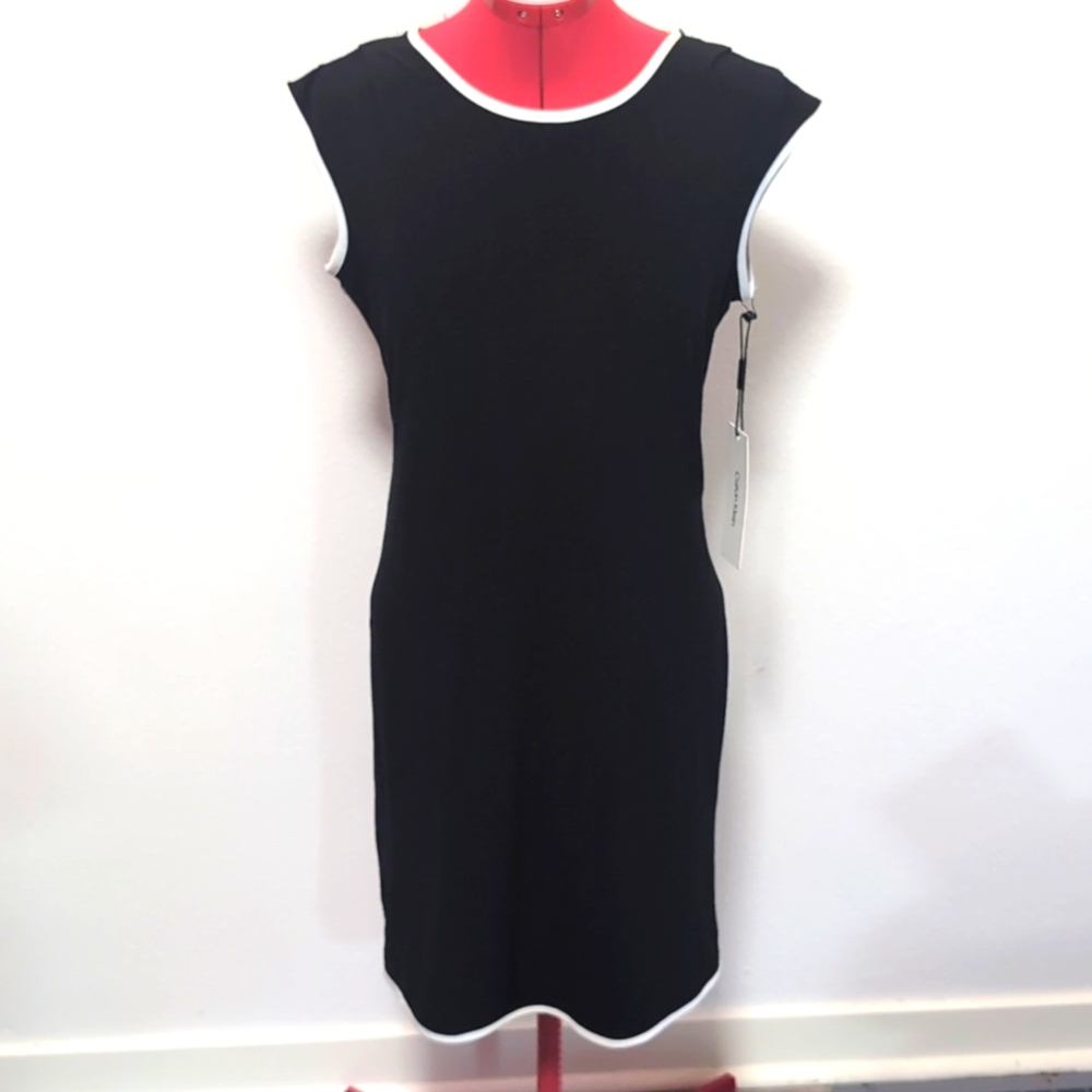 NWT CALVIN KLEIN - Black Dress, size 2